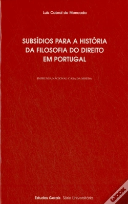 Capa do artigo Subsídios para a História da Filosofia do Direito em Portugal
