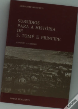 Capa do artigo Subsídios para a História de S.Tomé e Príncipe