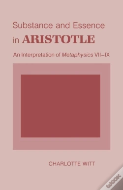 Capa do artigo Substance And Essence In Aristotle