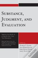 Substance, Judgment, And Evaluation