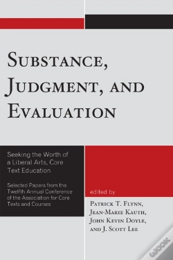 Capa do artigo Substance, Judgment, And Evaluation