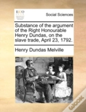 Substance Of The Argument Of The Right H