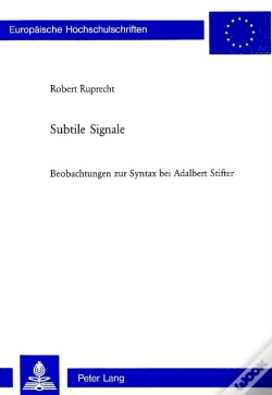 Capa do artigo Subtile Signale