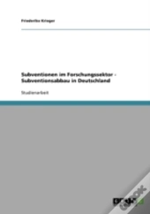 Subventionen Im Forschungssektor - Subventionsabbau In Deutschland