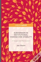 Capa do artigo Subversion In Institutional Change And Stability