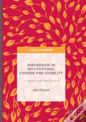 Capa do artigo Subversion In Institutional Change And Stability