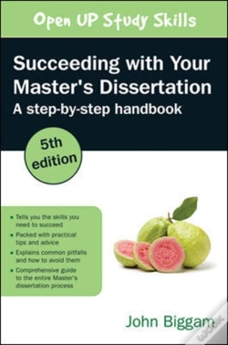 Capa do artigo Succeeding With Your Master'S Dissertation: A Step-By-Step Handbook