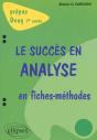 Succès En Analyse En Fiches-Méthodes (Le) - 1re Année - Preview