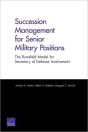 Succession Management For Senior Military Positions - Preview