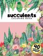 Succulents Coloring Book - Preview
