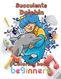 Capa do artigo Succulents Dolphin Coloring Book  Beginners