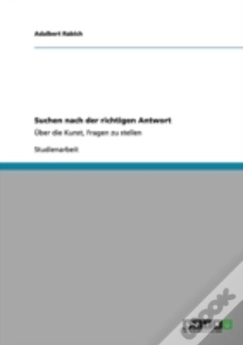 Suchen Nach Der Richtigen Antwort