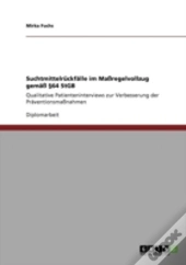 Suchtmittelrackfaã‚Â¤Lle Im Maayregelvollzug Gemaã‚Â¤Ay A64 Stgb