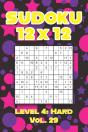 Sudoku 12 X 12 Level 4 - Preview