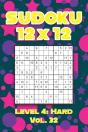 Sudoku 12 X 12 Level 4 - Preview