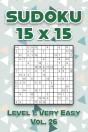 Sudoku 15 X 15 Level 1 - Preview