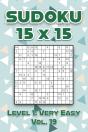 Sudoku 15 X 15 Level 1 - Preview