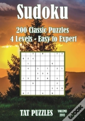 Capa do artigo Sudoku: 200 Classic Puzzles - 4 Levels -