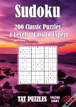 Capa do artigo Sudoku 200 Classic Puzzles - Volume 8