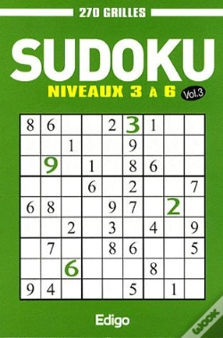 Capa do artigo Sudoku 270 Grilles T.3 ; Niveaux 3 À 6