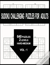 Sudoku Challenging Puzzles For Adults