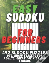 Sudoku For Beginners 9x9, Brain Teasers For Adults, Great For Kids And Seniors