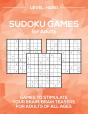 Sudoku Games For Adults Level - Preview