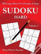 Capa do artigo Sudoku Hard: 300 Large Print Two Puzzles