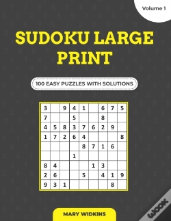 Capa do artigo Sudoku Large Print 100 Easy Puzzles With Solutions (Volume 1)