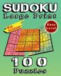 Sudoku Large Print, 100 Puzzles With Solutions, Easy Level - Preview