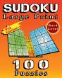 Sudoku Large Print, 100 Puzzles With Solutions, Hard Level - Preview