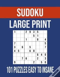 Capa do artigo Sudoku Large Print 101 Puzzles Easy To Insane