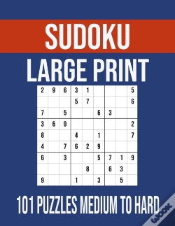Capa do artigo Sudoku Large Print 101 Puzzles Medium To Hard