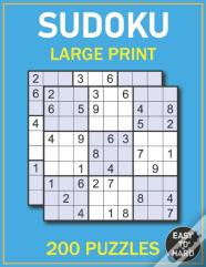 Sudoku Large Print Puzzles