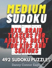 Capa do artigo Sudoku Medium 9x9, Brain Teasers For Adults, Great For Kids And Seniors