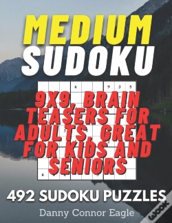 Capa do artigo Sudoku Medium 9x9, Brain Teasers For Adults, Great For Kids And Seniors