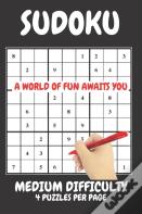 Sudoku Medium Difficulty Level 4 Puzzles Per Page