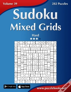 Capa do artigo Sudoku Mixed Grids - Hard - Volume 39 - 282 Puzzles