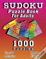 Capa do artigo Sudoku Puzzle Book For Adults, 1000 Puzzles With Solutions, Easy Medium Hard Expert