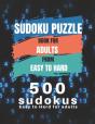 Sudoku Puzzle Book For Adults From Easy To Hard - Preview