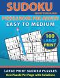 Sudoku Puzzle Book For Adults - Preview