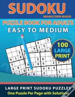 Capa do artigo Sudoku Puzzle Book For Adults
