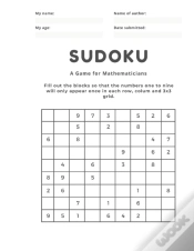 Capa do artigo Sudoku Puzzles  A Game For Mathematicians