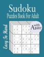 Sudoku Puzzles Book For Adult - Preview
