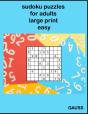 Sudoku Puzzles For Adults Large Print Easy - Preview