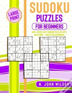 Capa do artigo Sudoku Puzzles For Beginners: 400+ Super