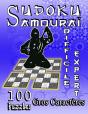 Sudoku Samourai, 100 Puzzles, Gros Caracteres, Difficile, Expert - Preview