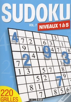 Capa do artigo Sudoku T.7 ; Niveaux 1 À 5
