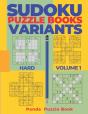 Sudoku Variants Puzzle Books Hard - Volume 1 - Preview