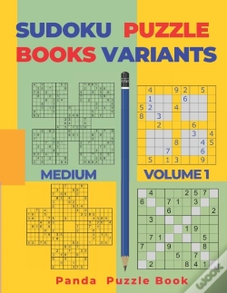 Capa do artigo Sudoku Variants Puzzle Books Medium - Volume 1